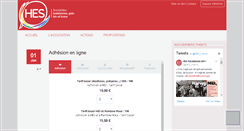 Desktop Screenshot of adherer.hes-france.org