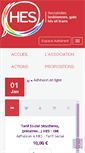 Mobile Screenshot of adherer.hes-france.org